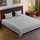 Bedsheet Set Premium Pure Cotton 350TC Sateen Plain Solid Off White Colour 4 Piece